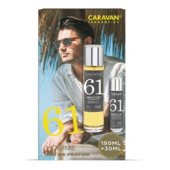 Estojo EAU de parfum caravan N° 61, 150 + 30 ml senhor