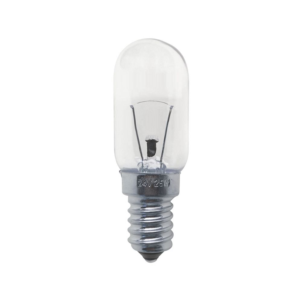CLAR ILUMINACIÓN Lâmpada incandescente de caldeirão tubular transparente e14 25w 24v
