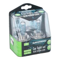 SET 2 lampadas para automovel 12V H4 xenon 55W P43T grundig