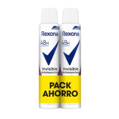 Desodorante spray anti-manchas invisível 48 h 200 ml, embalagem 2 unidades