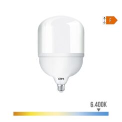 Lâmpada LED industrial, T160, E27, 60 W 6490 LM, 6400 K, LUZ fria, 220-24 v~ Ø160 x 264 mm