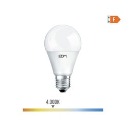 Lâmpada de LED standard E27 12W 1154lm 4000K LUZ do DIA Ø6x11cm EDM