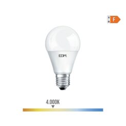 Lâmpada standard LED E27 15W 1521lm 4000K LUZ do DIA Ø6x11cm EDM