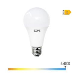 Lâmpada padrão LED e27 24 w 2700 lm 6400 k luz fria ø7 x 13,6 cm