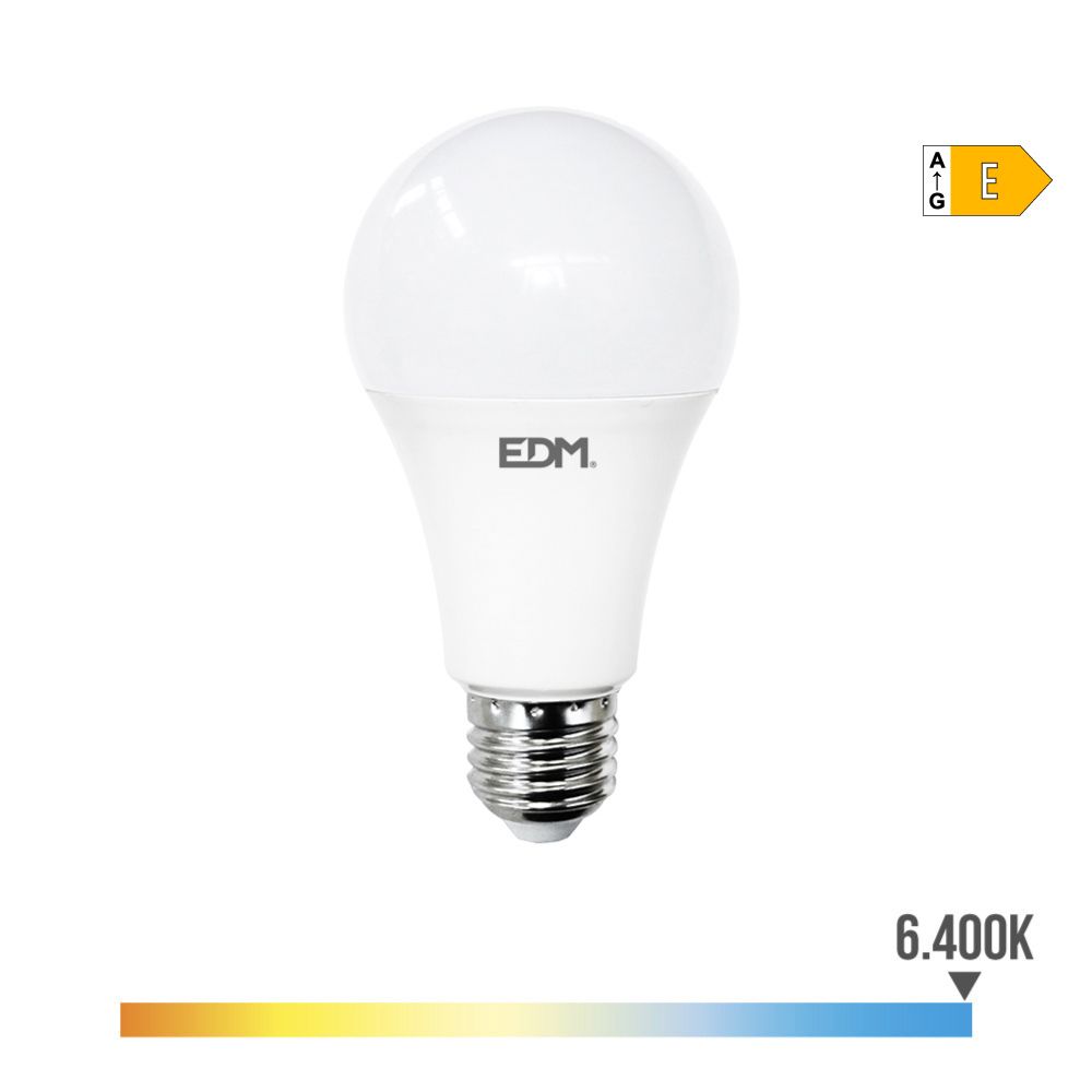 Lâmpada padrão LED e27 24 w 2700 lm 6400 k luz fria ø7 x 13,6 cm