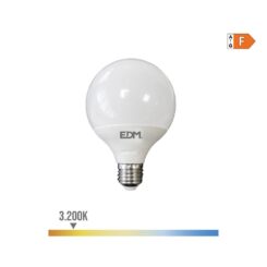 Lâmpada globo LED Ø125x160mm E27 15W 1521lm 3200K LUZ quente EDM