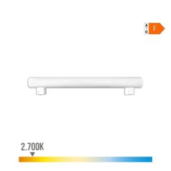 Lâmpada LED linestra 2 casquilhos S14S 7W 600lm 2700K LUZ quente 300x30x47mm EDM