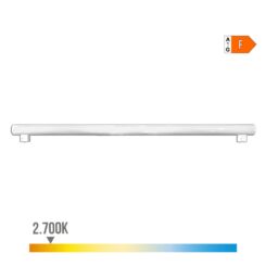 Lâmpada LED linestra 2 casquilhos S14S 18W 1800lm 2700K LUZ quente 1000x30x47mm EDM