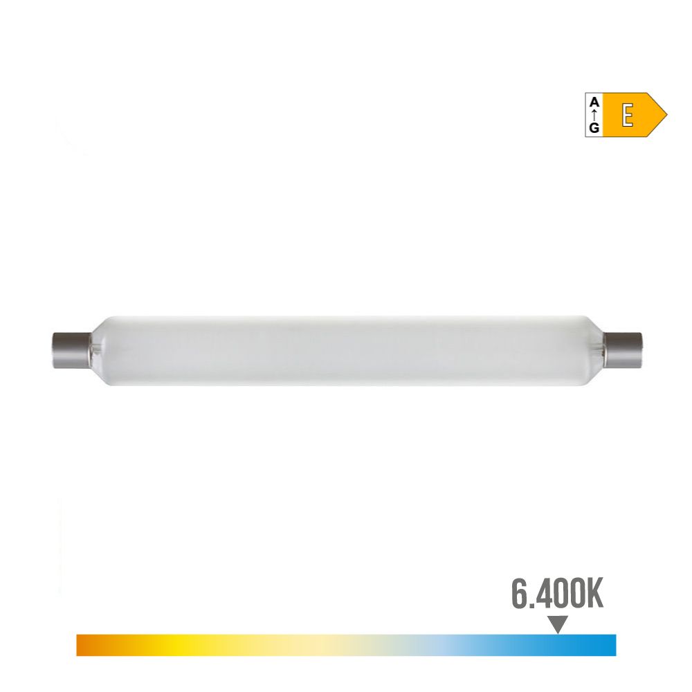 Lâmpada sofito LED S19 8W 950lm 6400K LUZ fria 310xØ38mm EDM