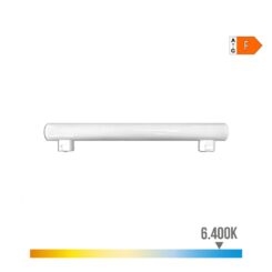 Lâmpada LED linestra 2 casquilho S14S 7W 750lm 6400K LUZ fria 300x30x47mm EDM