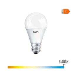 Lâmpada standard LED "12V" ac/dc E27 10W 1020lm 6400K LUZ fria Ø60x11cm EDM