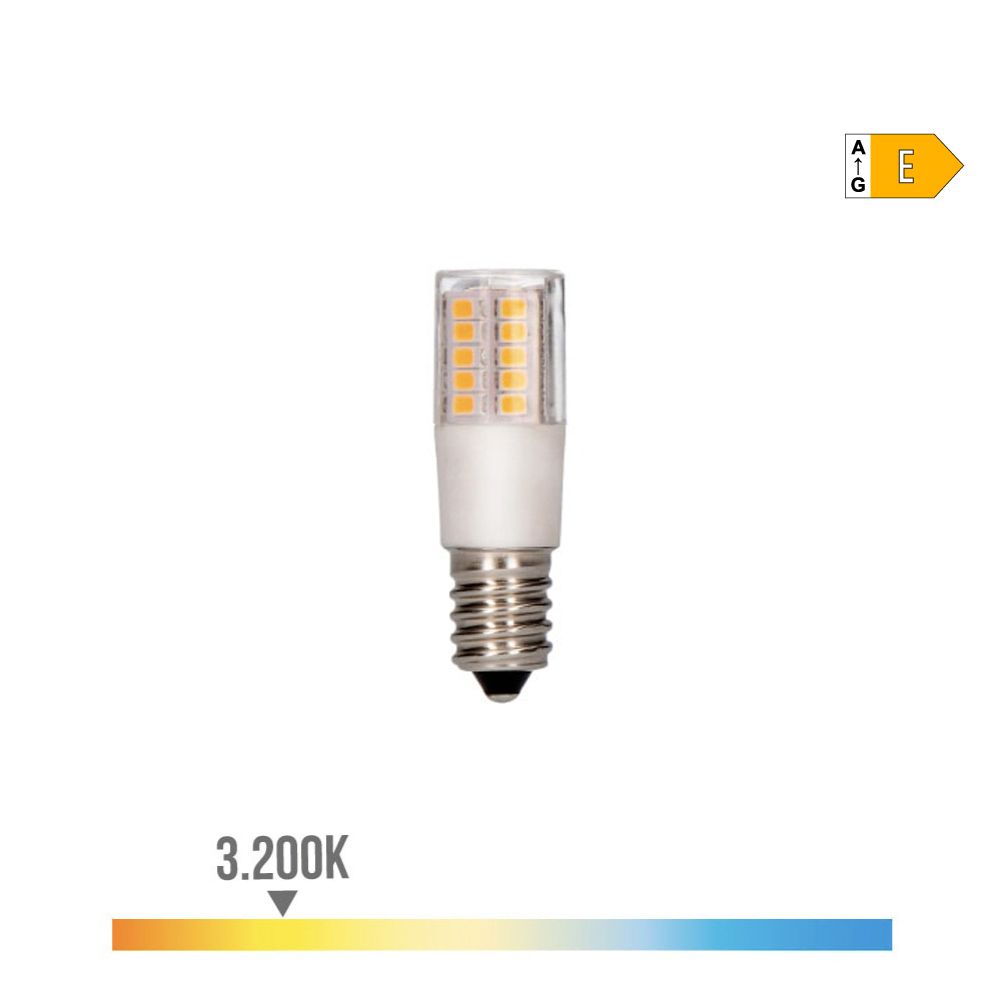 Lâmpada tubular LED E14 5.5W 650lm 3000K LUZ quente Ø1.8x5.7cm EDM