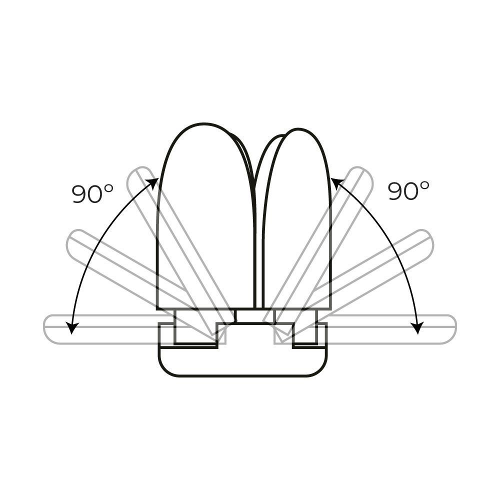 Lâmpada LED multidirecional, soquete E27, potência 30 W, luz fria - Image 6