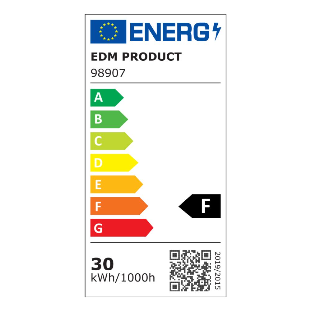 Lâmpada LED multidirecional, soquete E27, potência 30 W, luz fria - Image 8