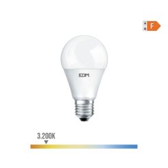 Lâmpada standard LED dimmável E27 10W 810lm 3200K LUZ calida Ø6x11cm EDM