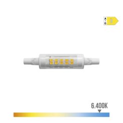 Lâmpada lineal LED 78mm R7s 5.5W 800lm 6400K LUZ fria Ø1.6x7.8cm EDM