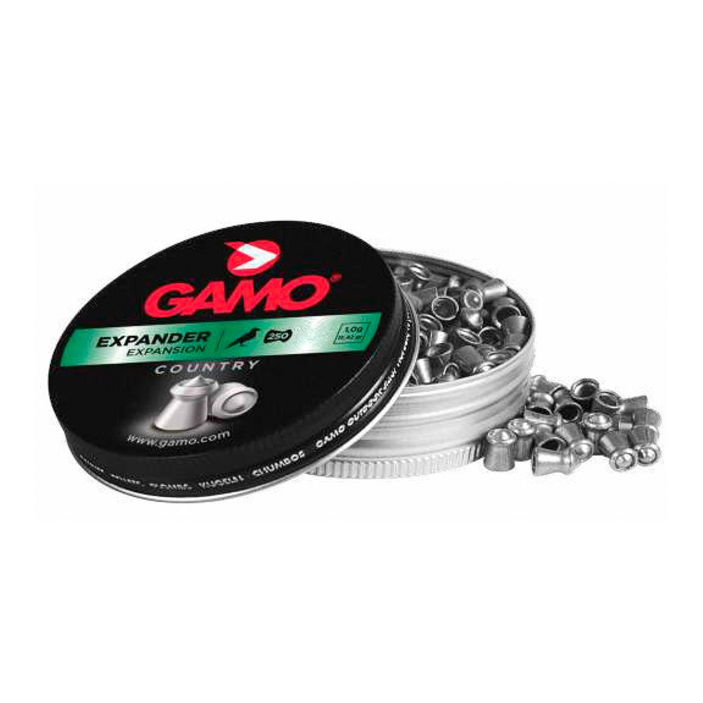 Chumbos expander expansion country, calibre 4,5 mm (.177), 0,49 g (7,56 GR), 250 unidades