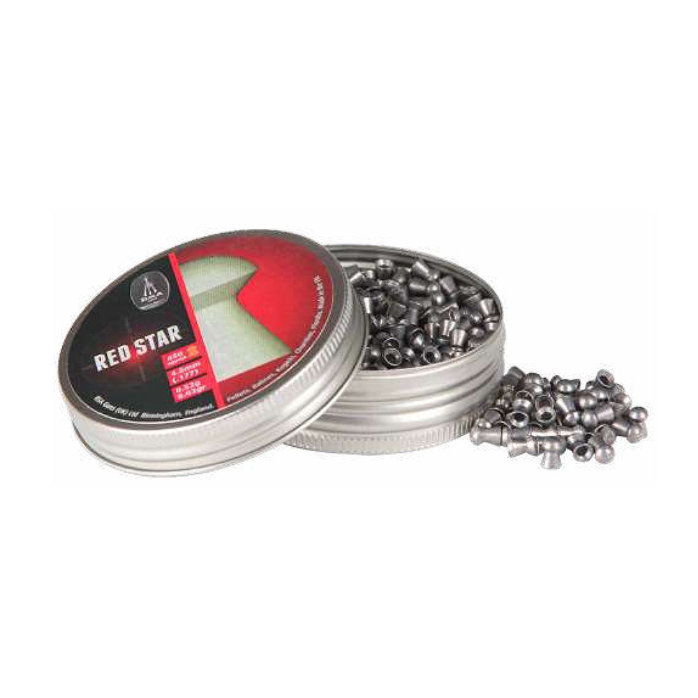 CHUMBOS RED STAR, CALIBRE 4,5 mm (.177), 0,52 g (8,02 gr), 450 unidades