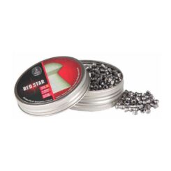 CHUMBOS RED STAR, CALIBRE 5,5 mm (.22), 1,18 g (18,21 gr), 250 unidades