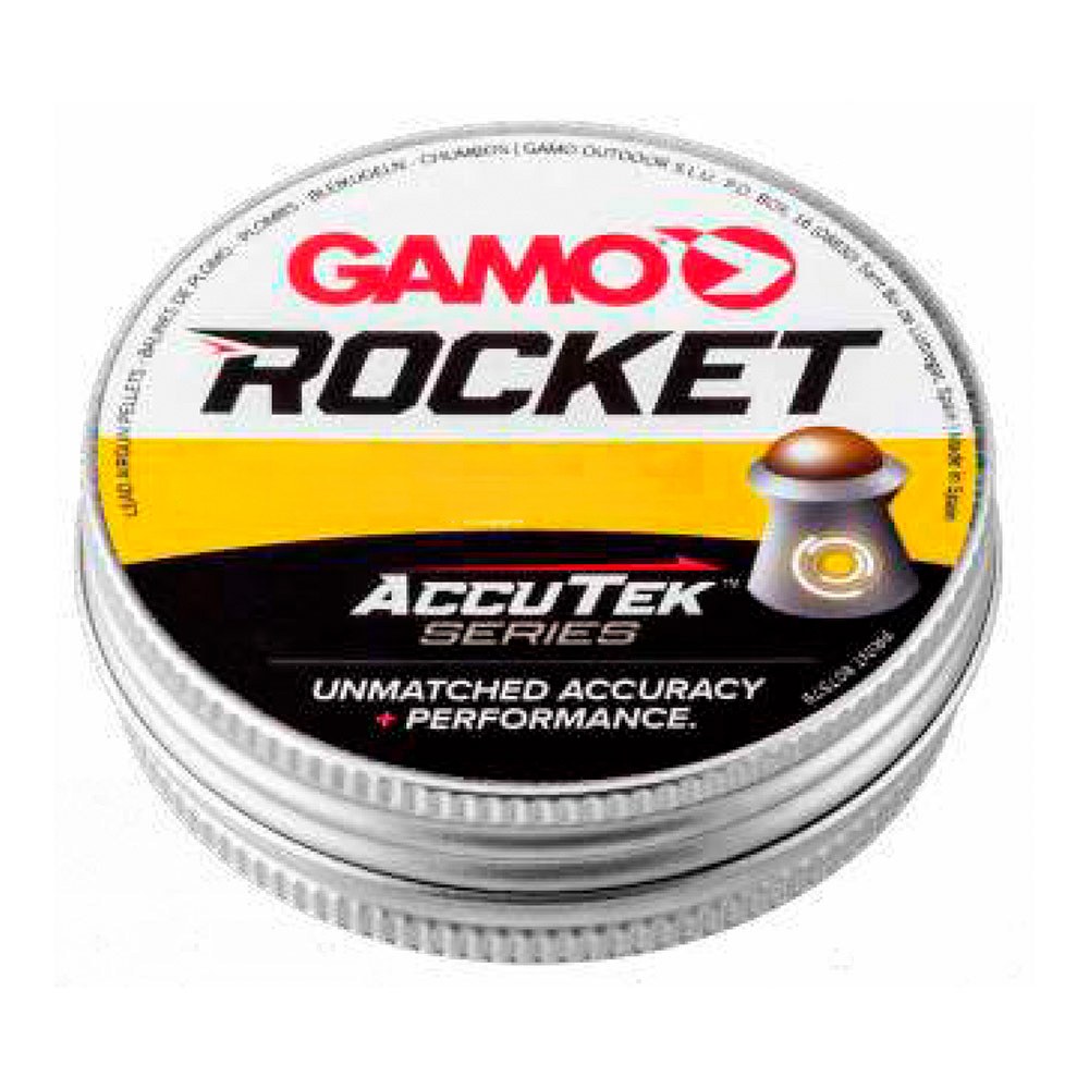 CHUMBOS ROCKET ACCUTEK, CALIBRE 5,5 mm (.22), 0,94 g (14,50 gr), 100 unidades