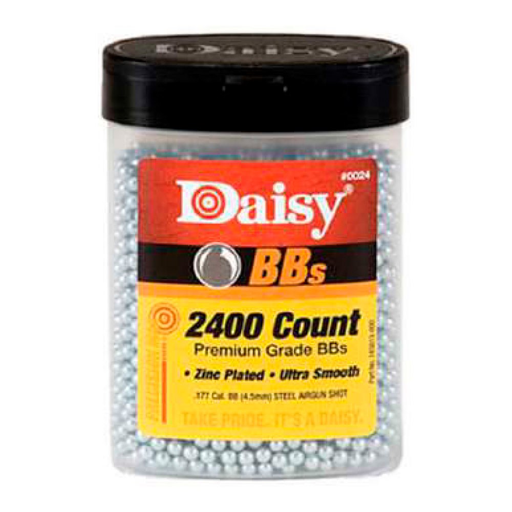 Esferas de aço BB premium grade, calibre 4,5 mm (.177) lata com 2400 unidades