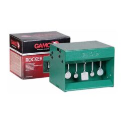 Alvo de caça a pellets modelo Rocker, 5 pêndulos, 20 x 16 x 16 cm
