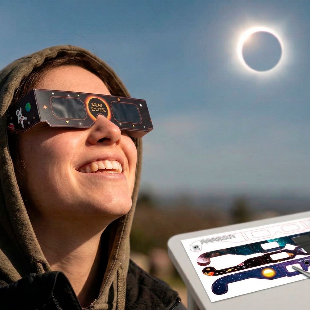 Óculos para eclipse solar, vários modelos - Image 2