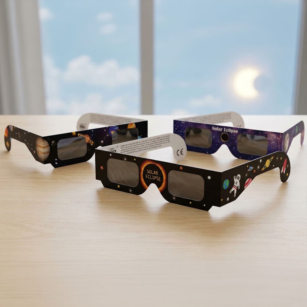 Óculos para eclipse solar, vários modelos - Image 3