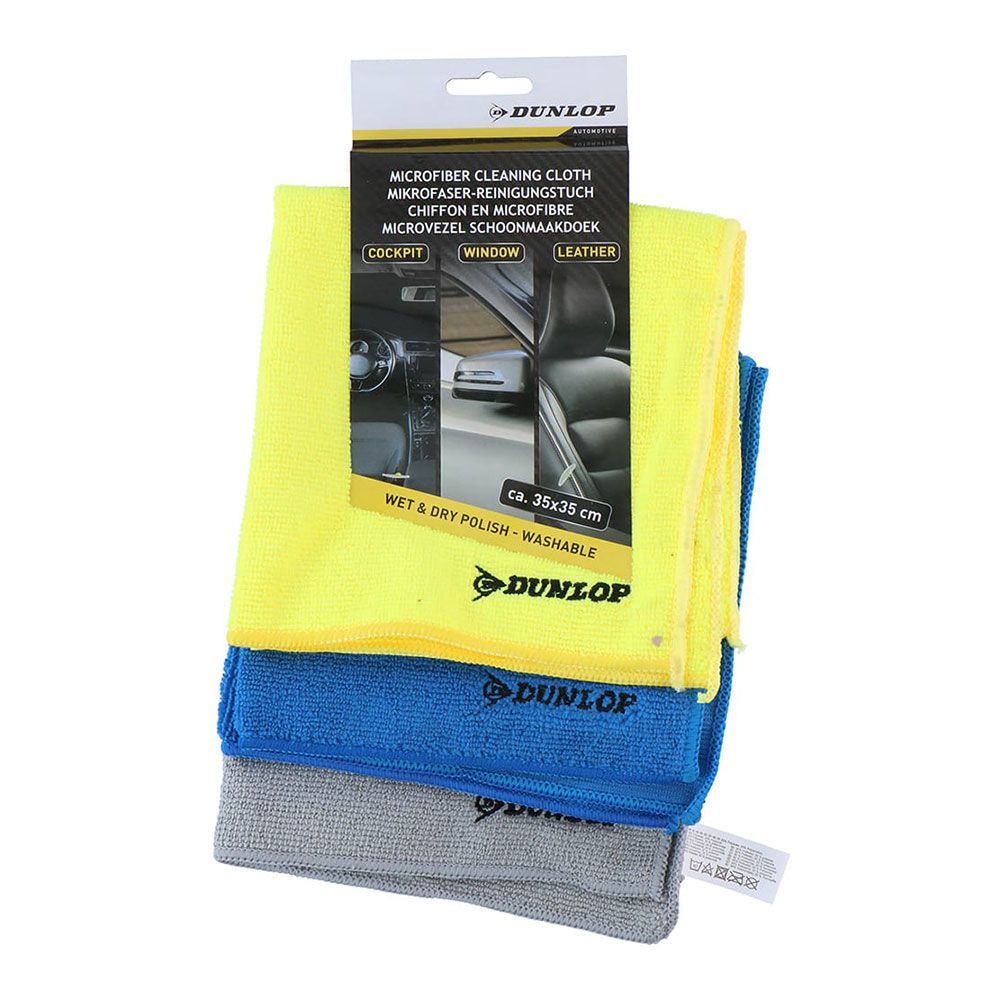 Pano de microfibra para limpeza de carros 35 x 35 cm, conjunto 3 unidades - Image 2