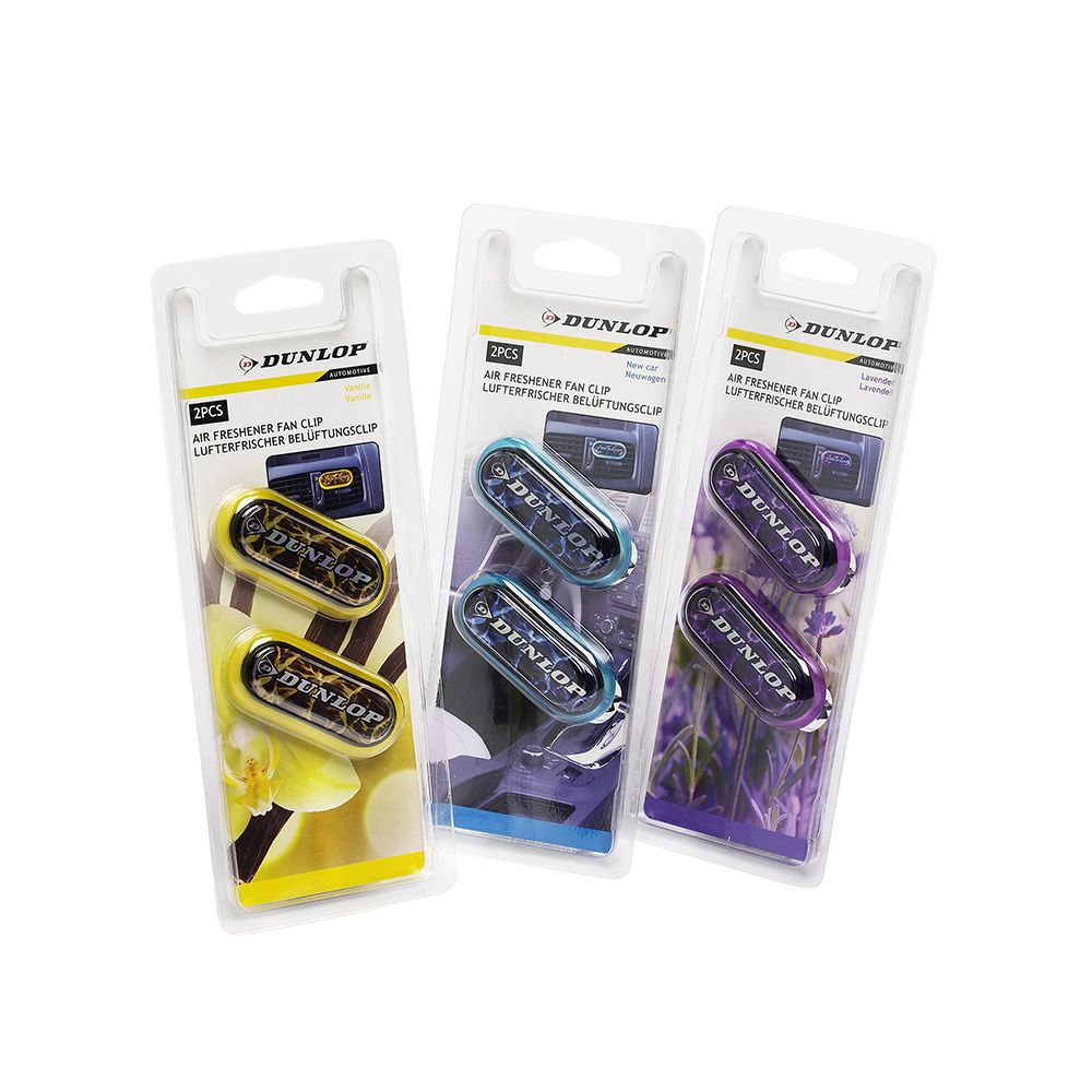 Ambientador para grade de climatizador de carro dunlop cores / modelos diversos - Image 3