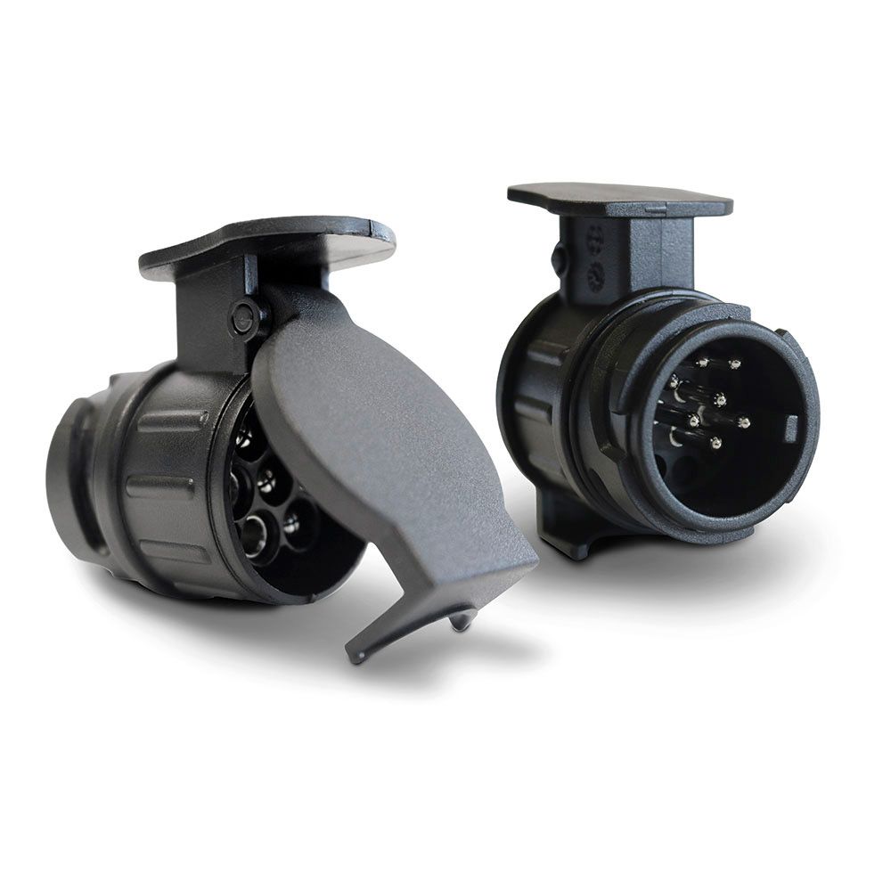 Adaptador de reboque 13 a 7 pinos 12V
