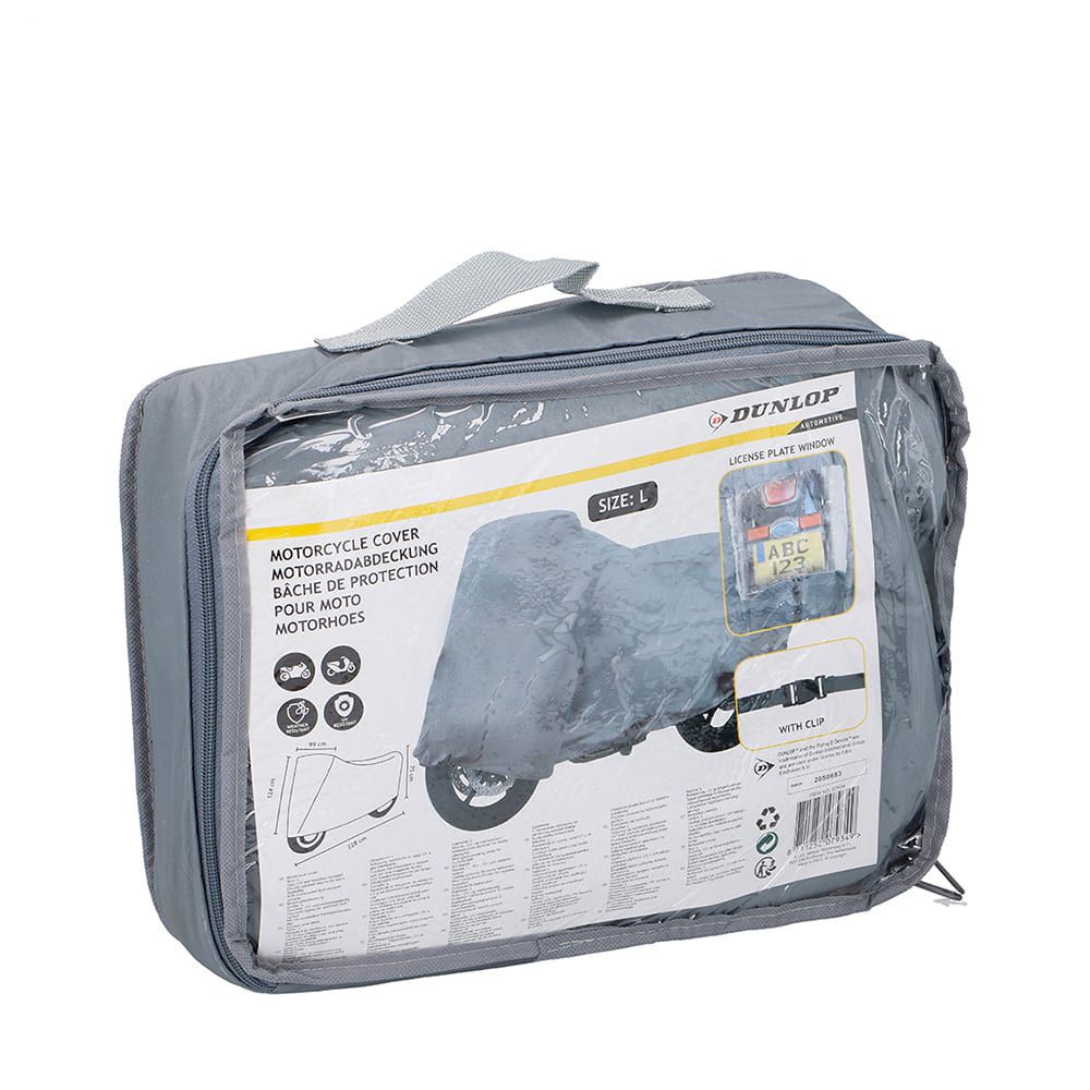 Capa para proteger motos tamanho l 228x124cm
