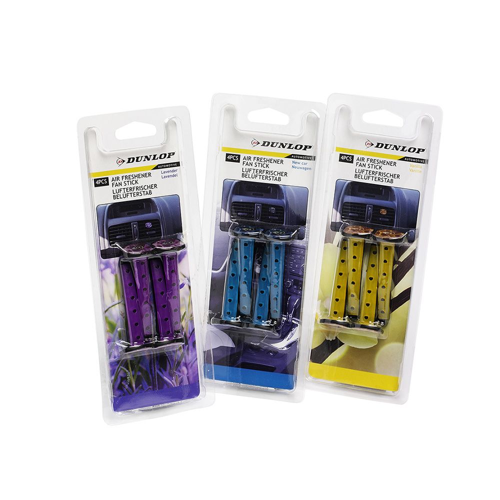 Pack 4 ambientador em stick para carro dunlop cores / modelos diversos - Image 2