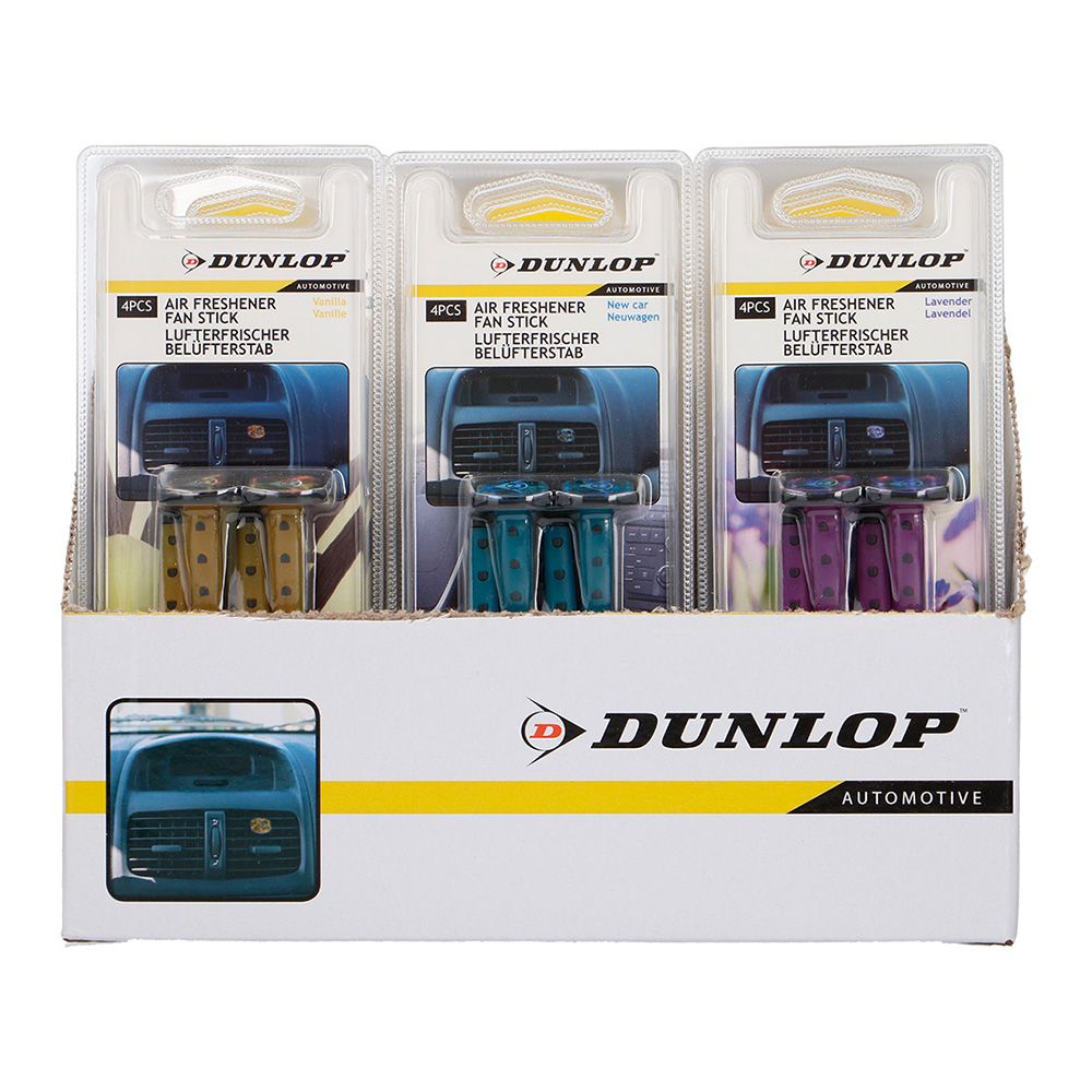 Pack 4 ambientador em stick para carro dunlop cores / modelos diversos - Image 4