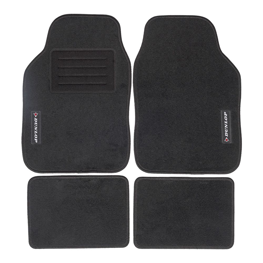 Jogo de tapetes para carro dunlop