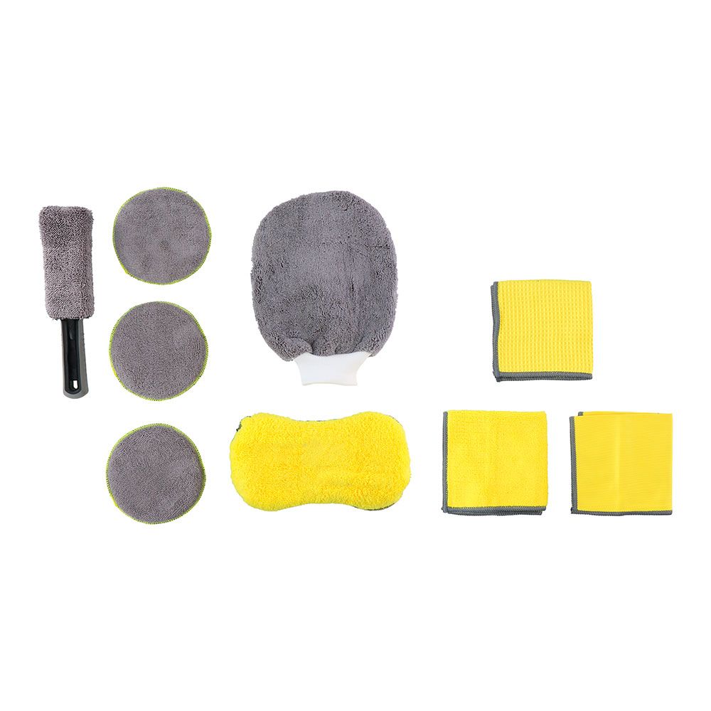 KIT de limpeza para carros/motas 9 peças dunlop - Image 2