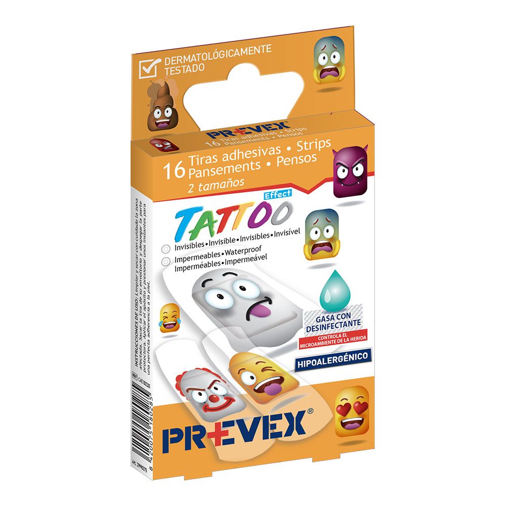 Penso infantil efeito tatuagem 16 UDS