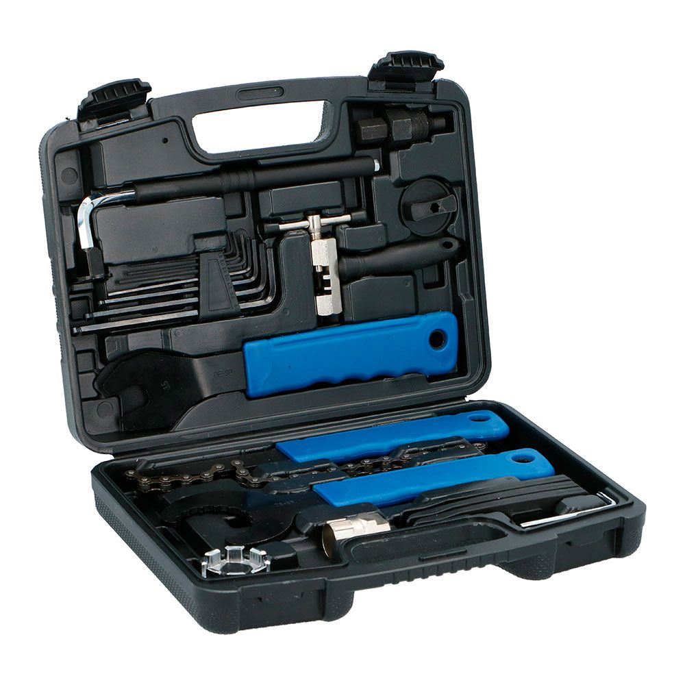 Kit de reparação e manutenção de bicicletas, 20 peças