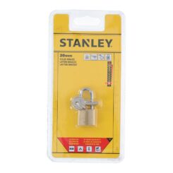 STANLEY Cadeado de arco 20 mm com chave