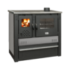 Fogão a Lenha com Forno Carolina Inox