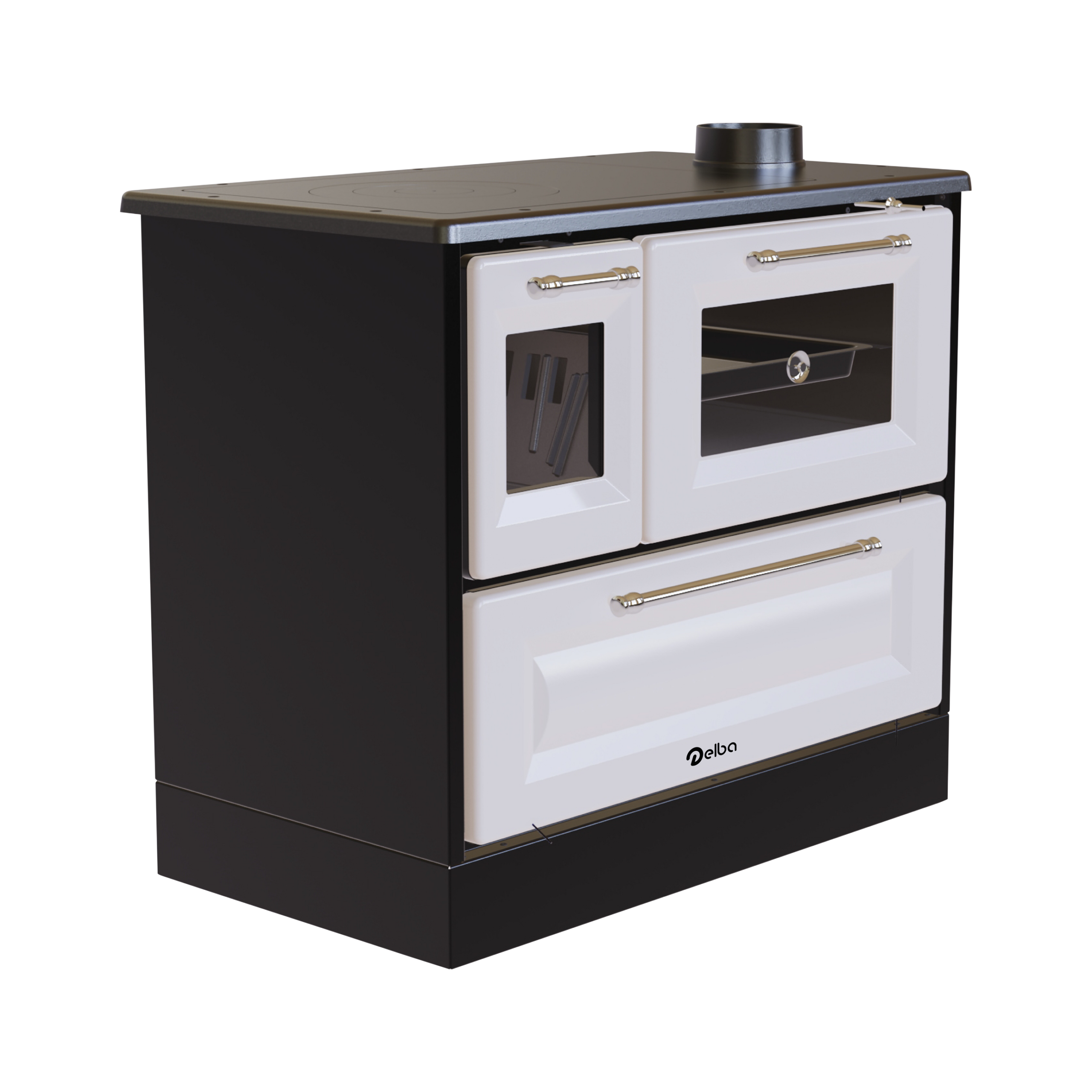 Fogão a Lenha com Forno Boston