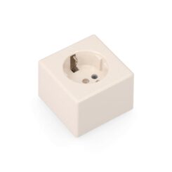 T/TL base superfície quadrada tipo F 4,8mm 10/16A 250V potência máxima 3500W branco (embalado)