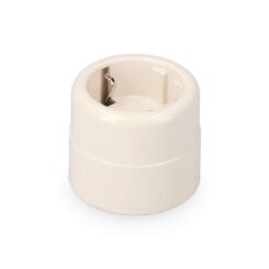 Base t/tl tipo F 10/16A 250V redonda branco (embalada)