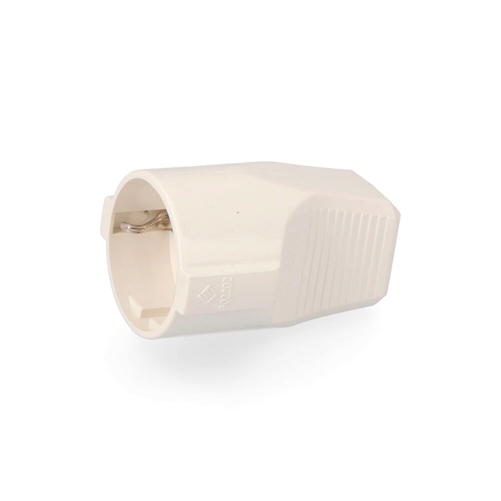Base aérea t/tl tipo F 10/16A 250V branco (embalado)