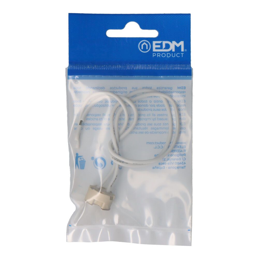 Portalámparas halógeno mr-16 bi-pin blanco (envasado) - Image 2