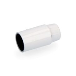 Porta-lâmpadas em baquelite reforçado E-14 branco (embalado)