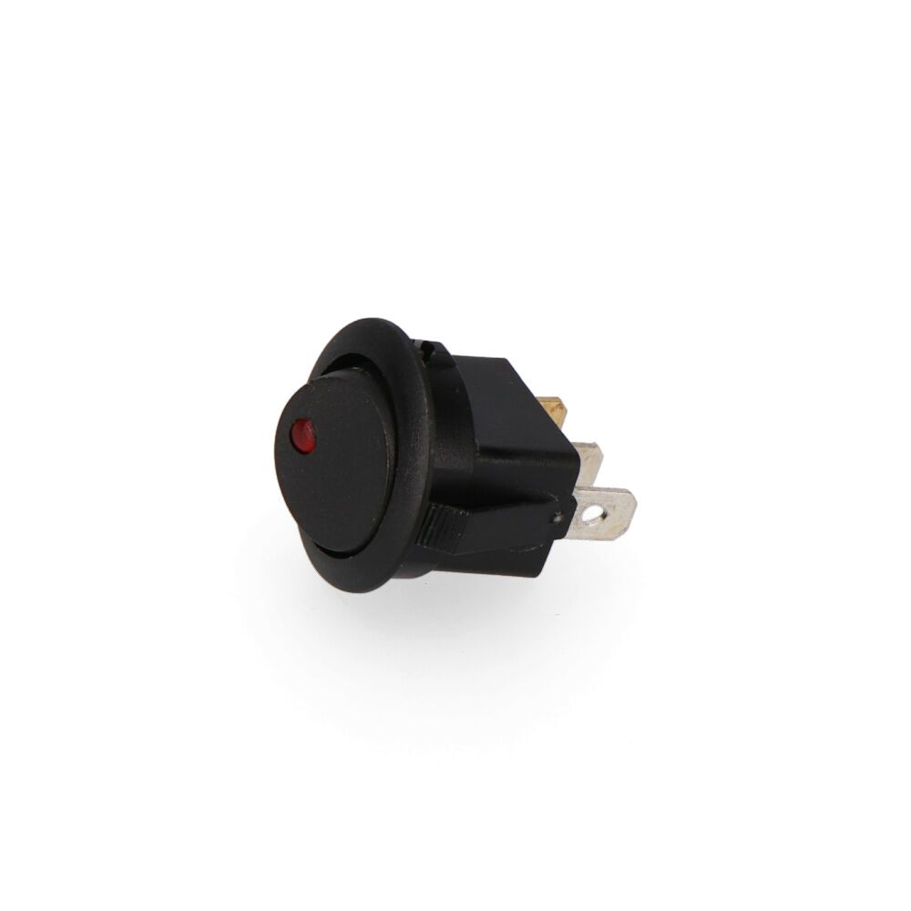 Interruptor de báscula 6,5A 250V com piloto luminoso (embalado)