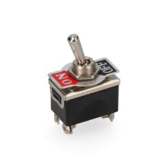Interruptor bipolar alavanca metálica 10A 250V (embalado)