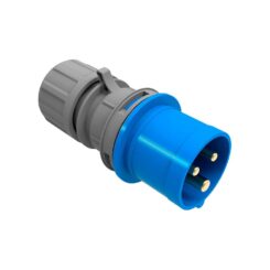 Cetac 2P+T azul plug 16A 230V~ IP44 (embalado)