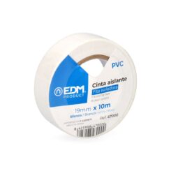 Fita isolante supra qualidade branca 19 mm x 10 m, blister